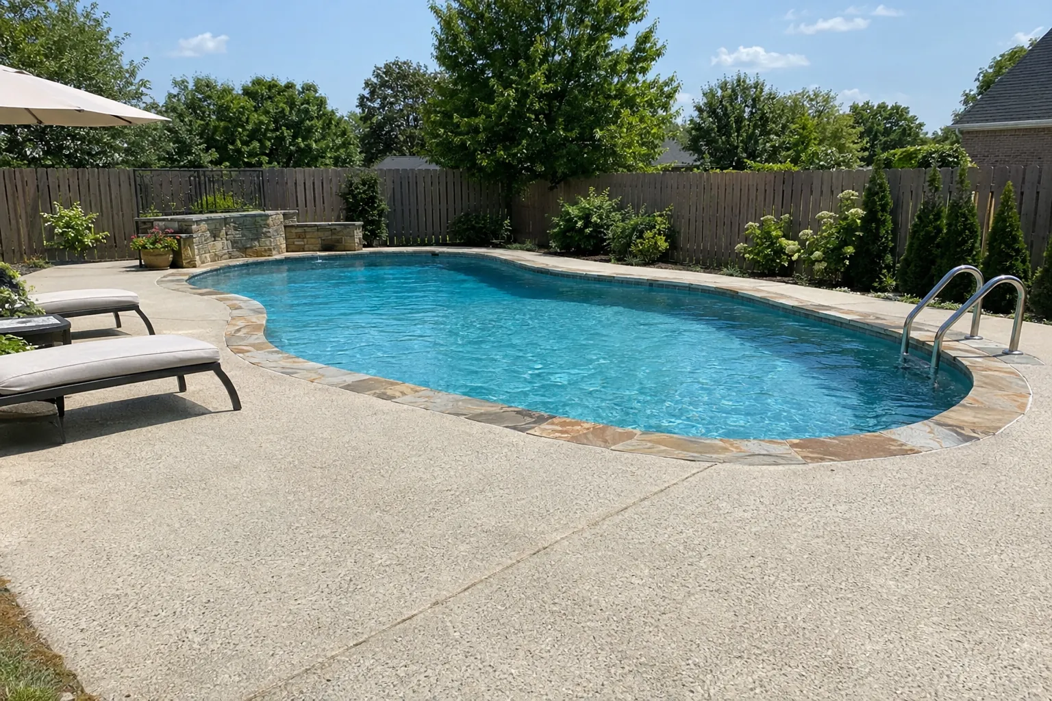 Concrete Pool Decks in Clarksville, TN