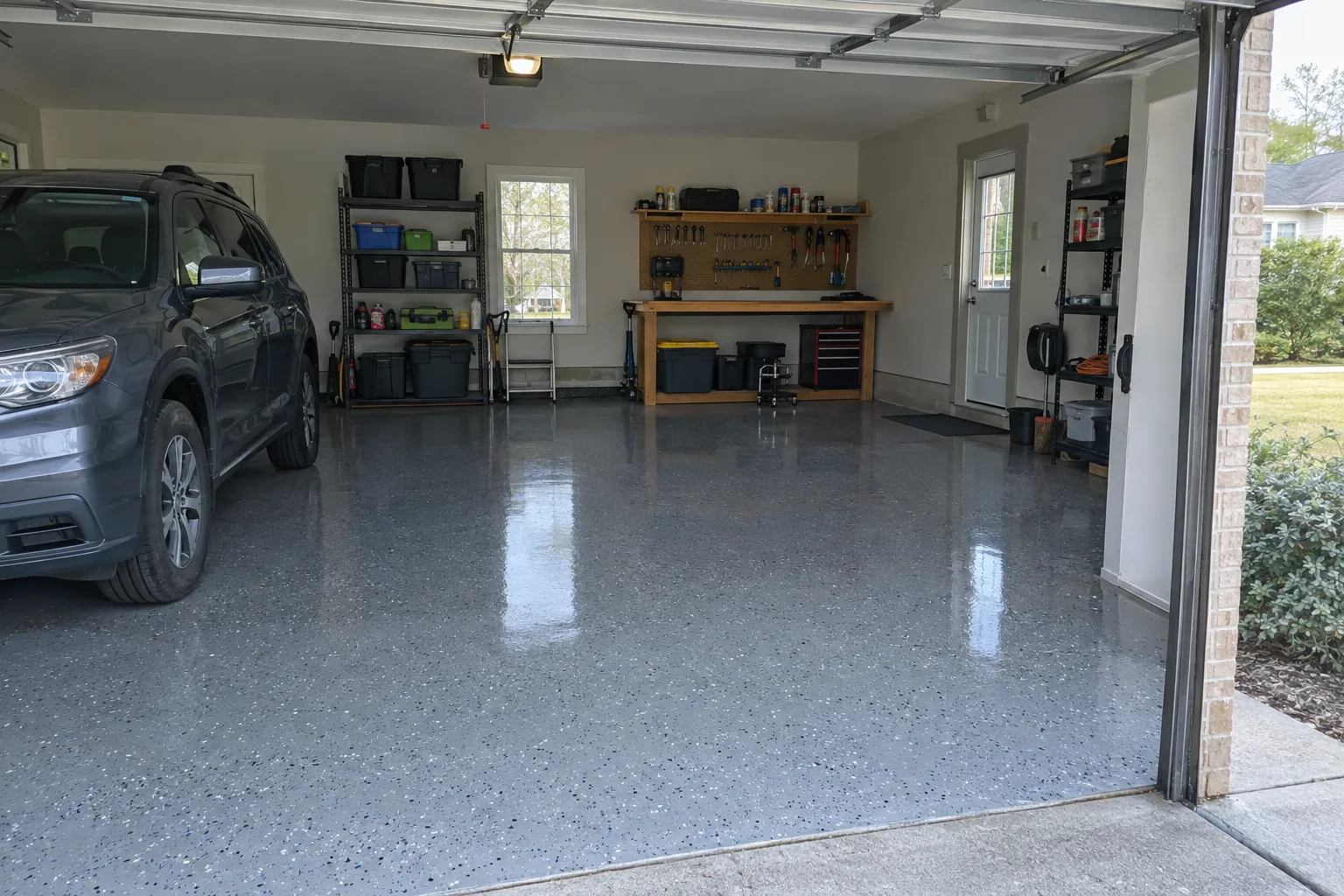 Epoxy Garage Floors in Clarksville, TN