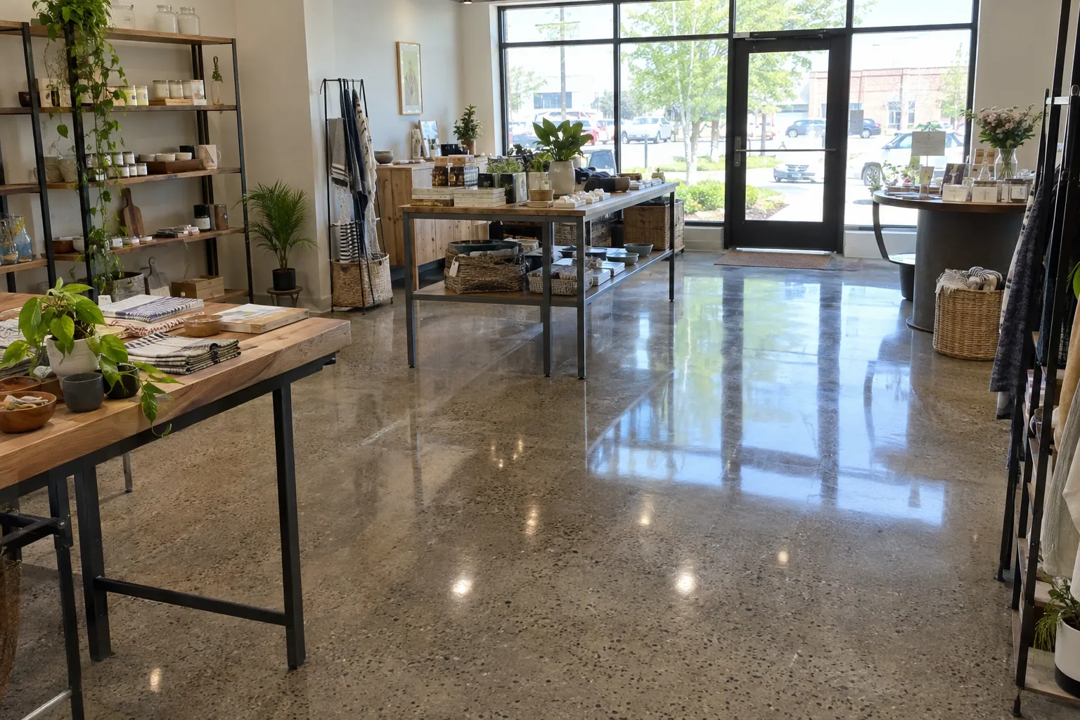 Polished Concrete in Clarksville, TN